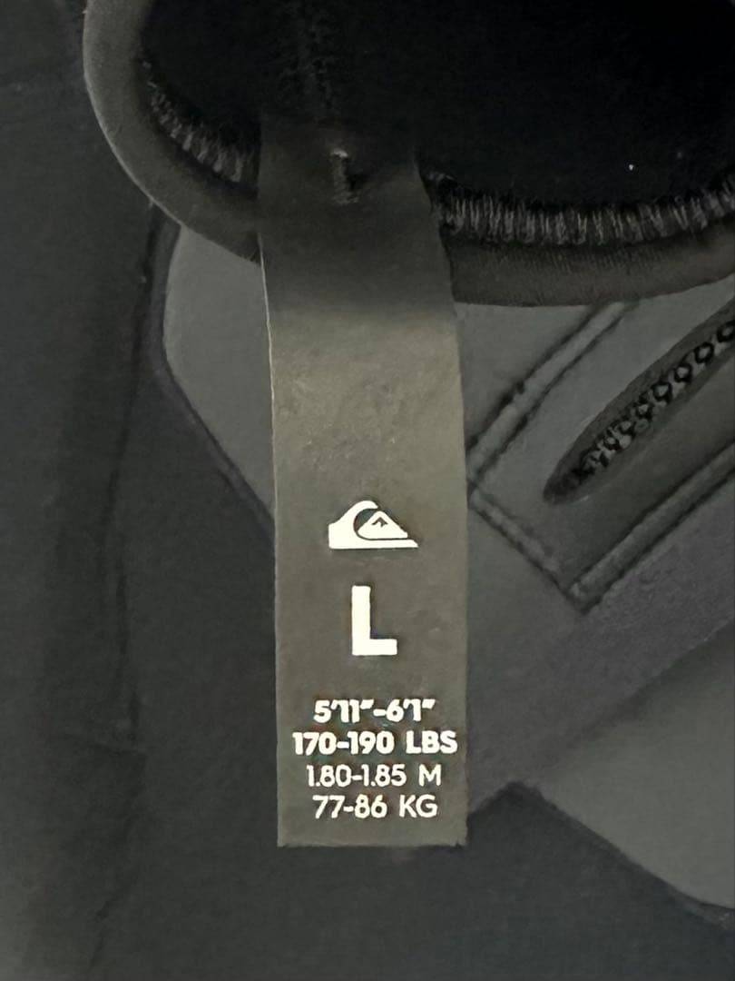 3mm ウェットスーツ Quiksilver クイックシルバー Lサイズ