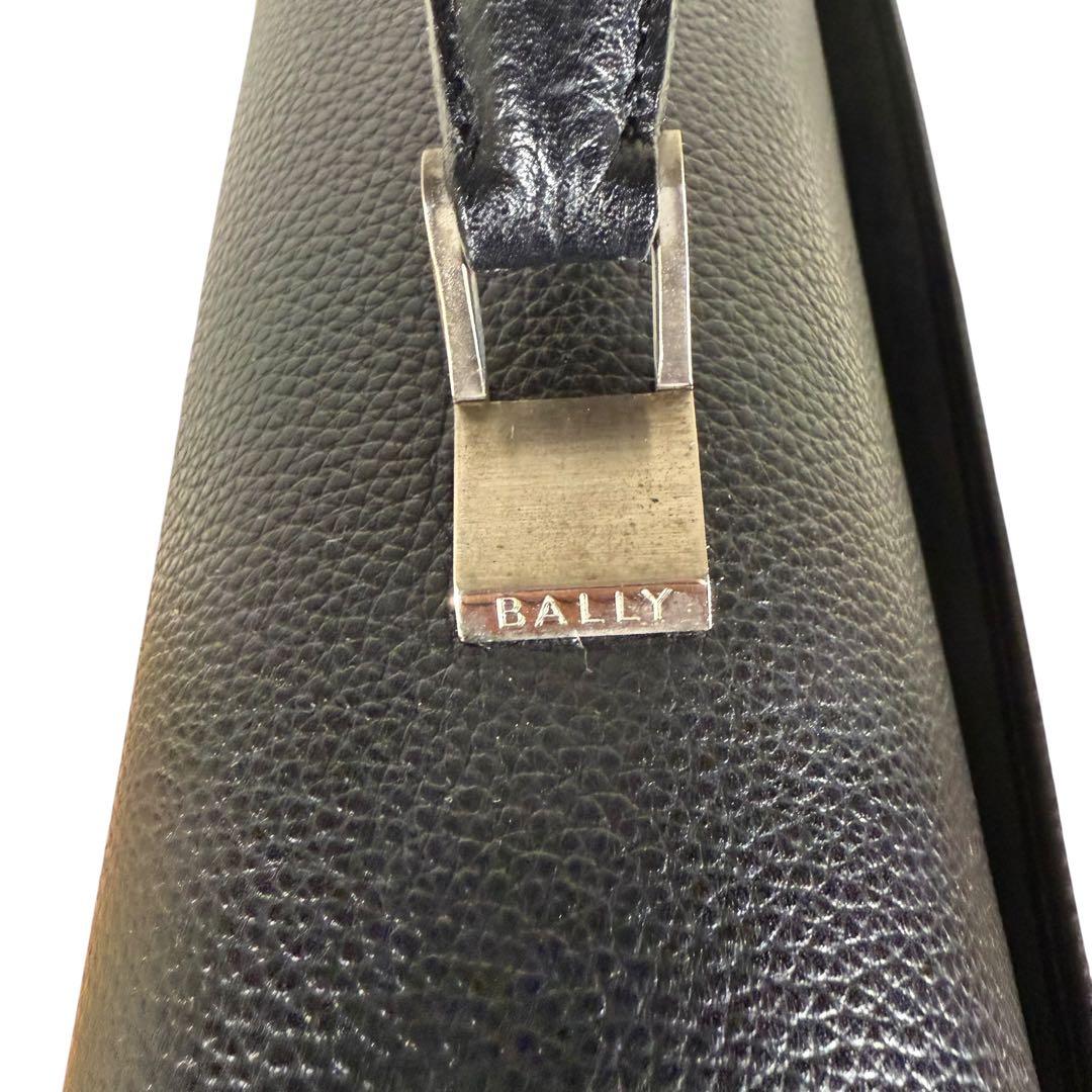 【美品】BALLY バリー 本革 ダレスバッグ ビジネスバッグ レザー　保存袋付