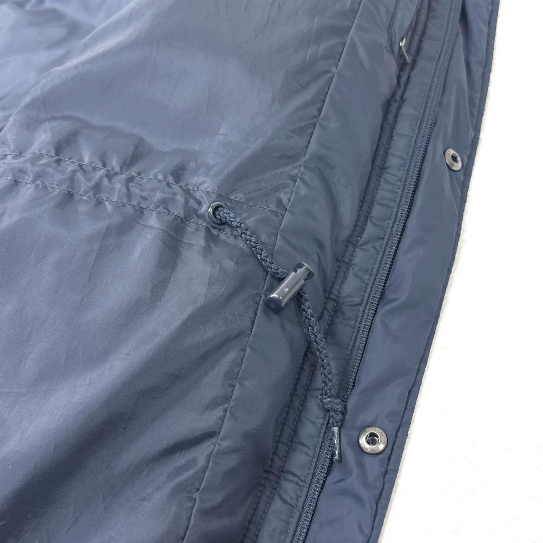 美品✨ Nike　ベンチコート　L　肉厚 極暖 ロング ダウンコート　ネイビー