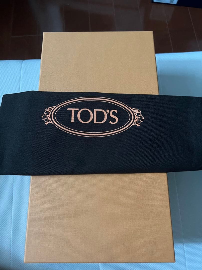 新品未使用　tod's トッズ ドライビングシューズ ネイビー　5.5