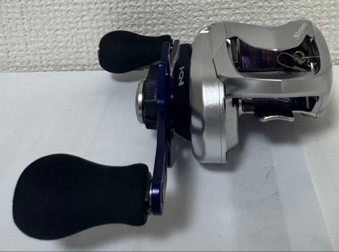 Stephano 両軸リール シルバー