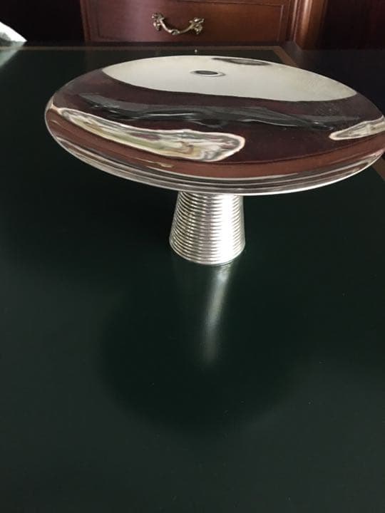 美品　シルバー　コンポート　コンランショップ