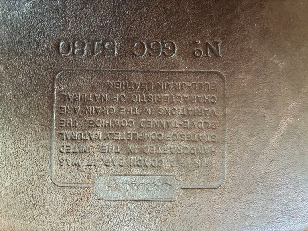 ヴィンテージCOACH ダークブラウン レザー ビジネスバッグ　USA製