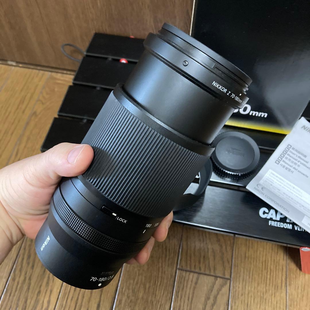 新同品　NIKKOR Z 70-180mm f/2.8 純正フィルター付