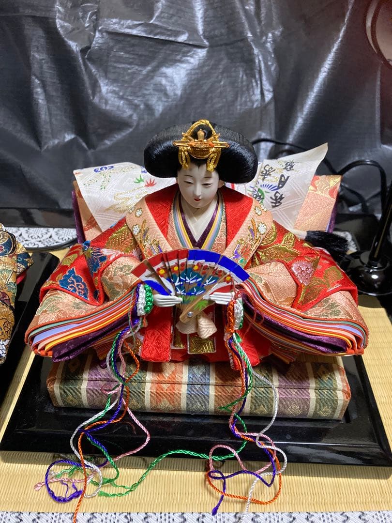 秀月　雛人形　親王飾り