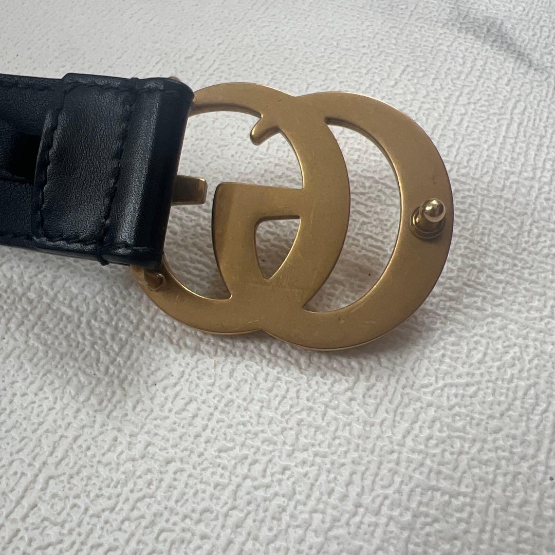 箱付き GUCCI ベルト GG Gマーク レディース