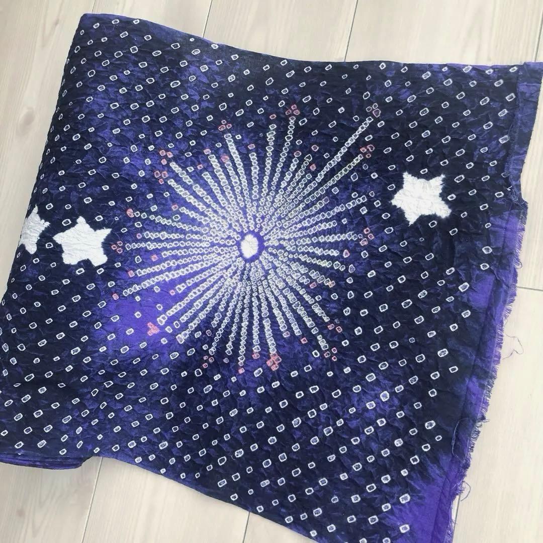 ちぃ 有松鳴海絞り　有松絞り浴衣　反物　湯のし済み　花火　No.2-150