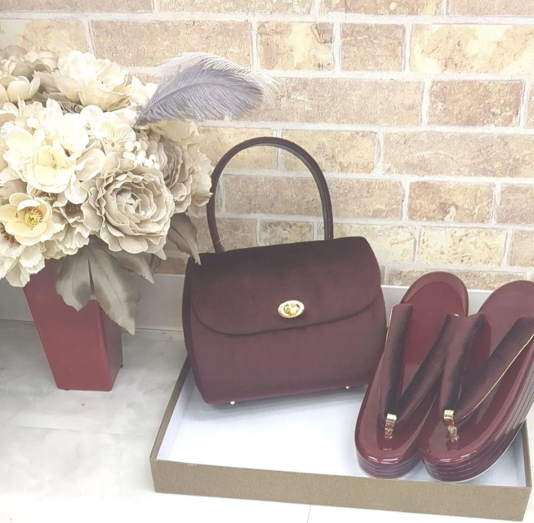 未使用　草履バッグセット　和装バッグ　 和装小物　草履バッグ　 成人式　振り袖