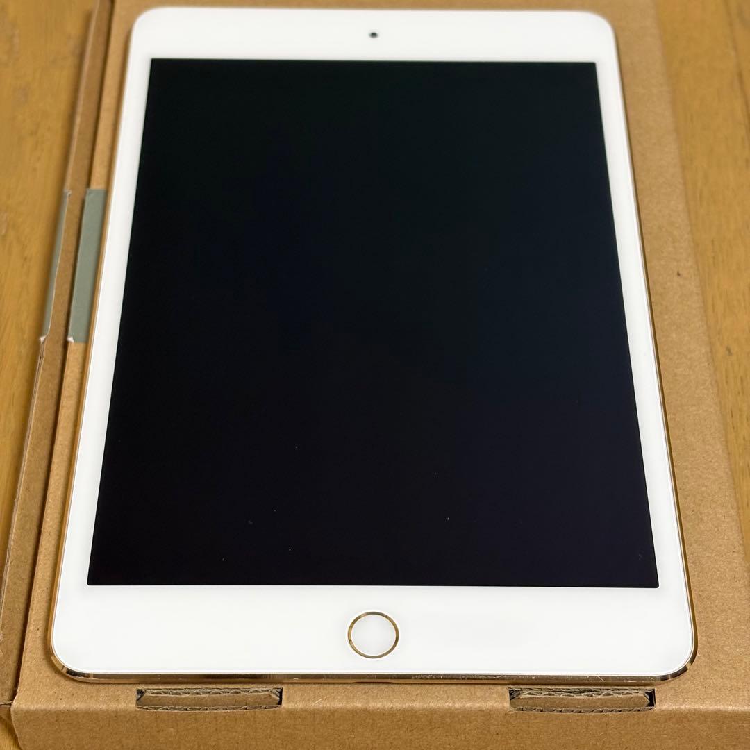 iPad mini第４世代wi-fi128GBバッテリー89.9%背面傷あり