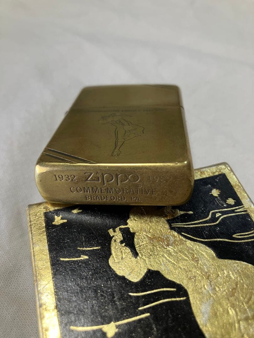 Zippo コメモラティブ1982年製 50周年記念ウィンディモデル