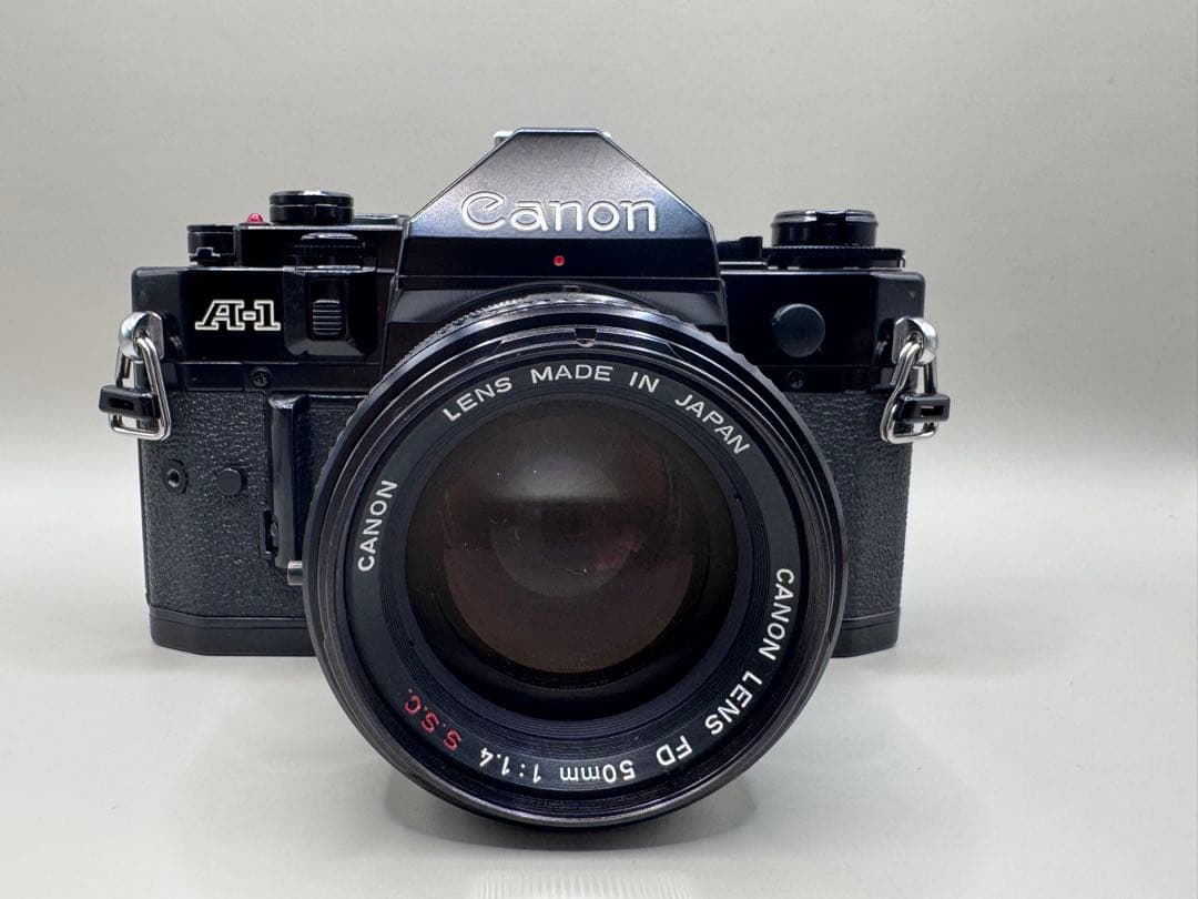【美品】 Canon A-1 / FD 50mm 1:1.4 S.S.C.