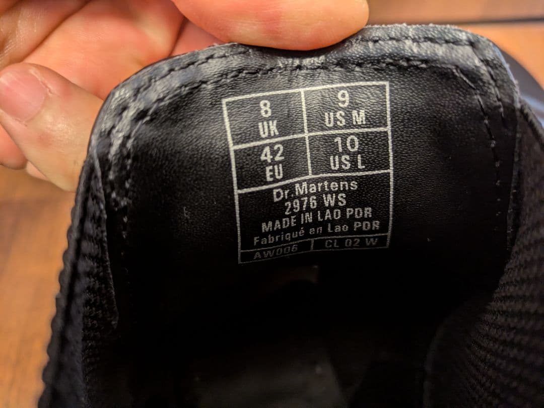 ドクターマーチン　サイドゴアブーツ　チェルシーブーツ