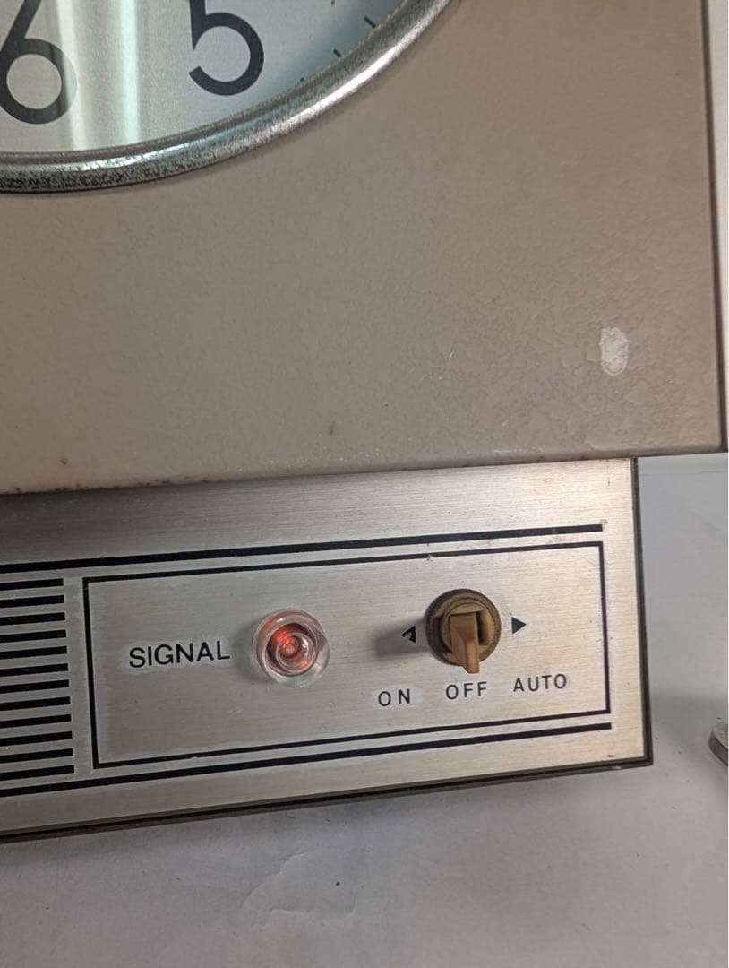 【昭和レトロ】TOKYO TOKEI(TC-101) タイマー付き時計　動作OK