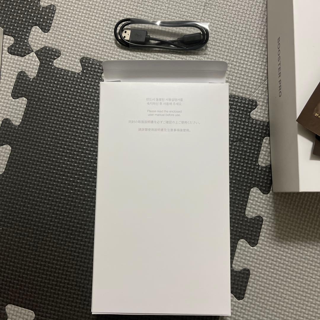 美品！ メディキューブ AGE-Rブースタープロ ブラック 美顔器