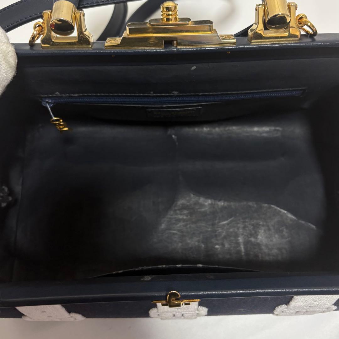 正規品 希少 ロベルタディカメリーノ バゴンギ ハンドバック キャンバス 牛革