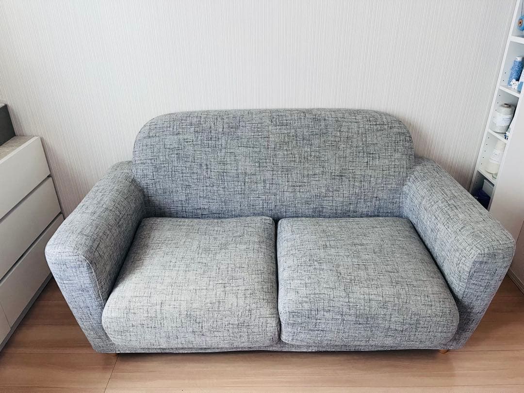 francfranc ヌボラソファ2S グレー