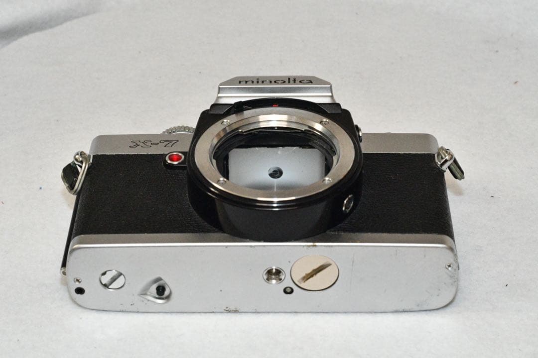 《動作品》minolta X-7 +標準ズームレンズ付き　a438