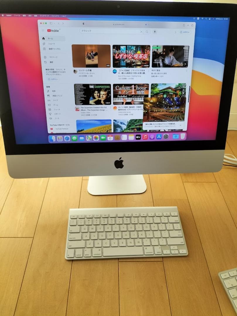iMac 2014 21.5 SSD　35秒位で起動します