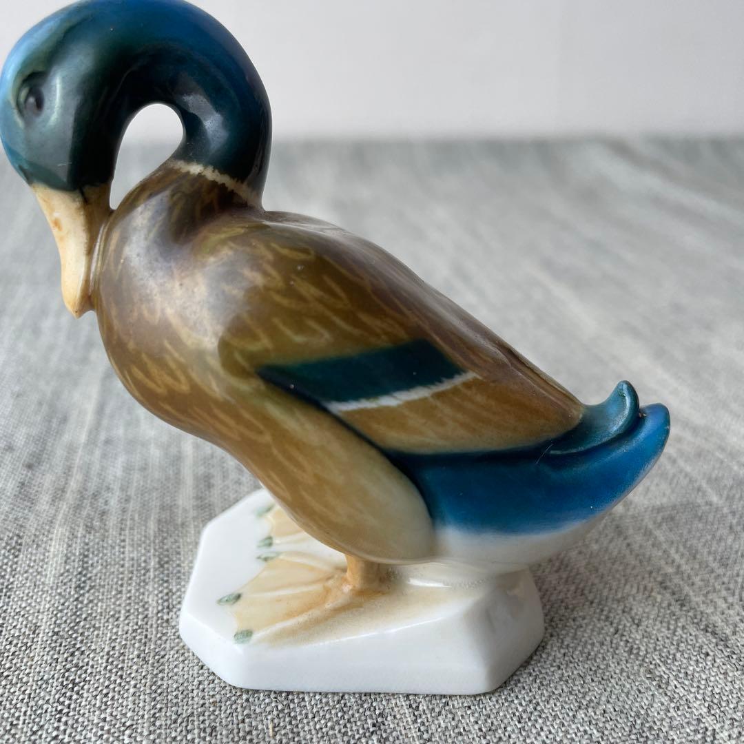 Hutschenreuther フッチェンロイター 陶器 バードオブジェ 古作