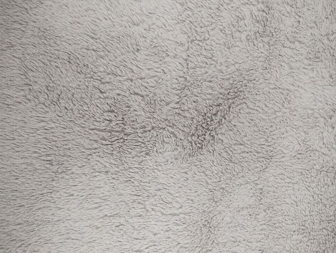 ニトリ アクセントラグ ウサギ2 ライトグレー