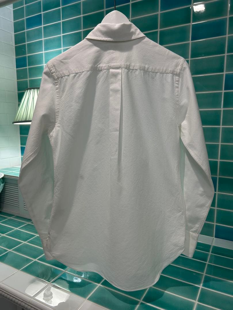 MADISONBLUE ホワイト長袖シャツ 03サイズ　丸襟