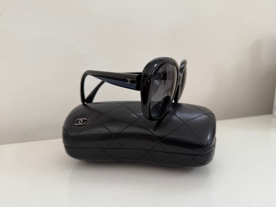 ★美品　CHANEL シャネル サングラス　偏光タイプ　 ブラック
