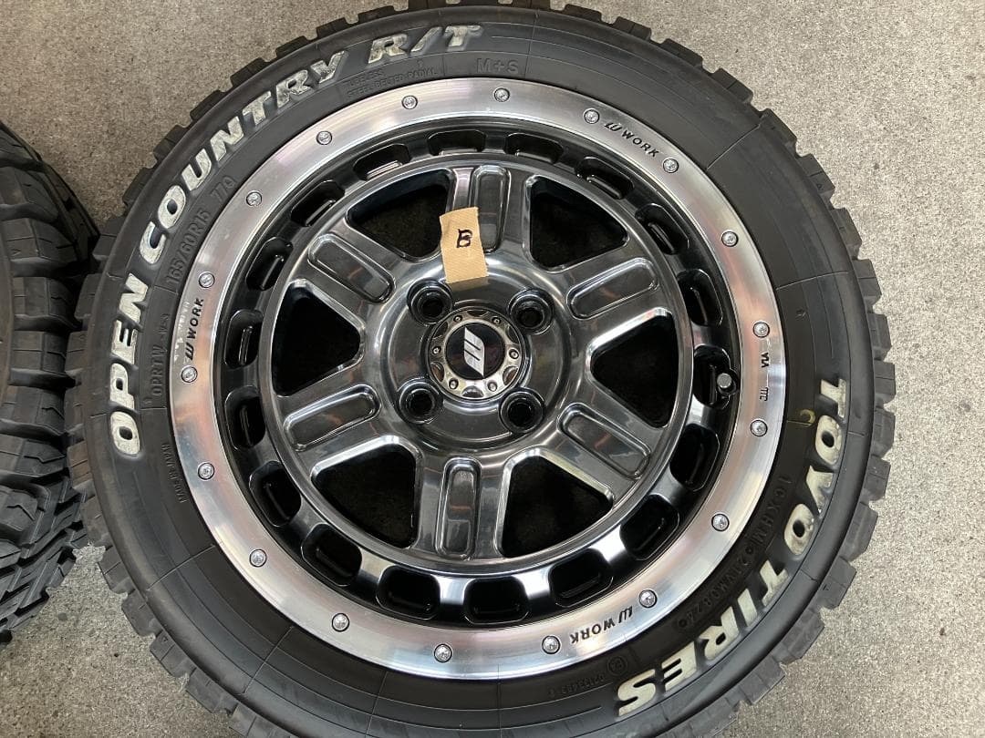 トーヨータイヤ Open Country R/T 15インチタイヤホイールセット