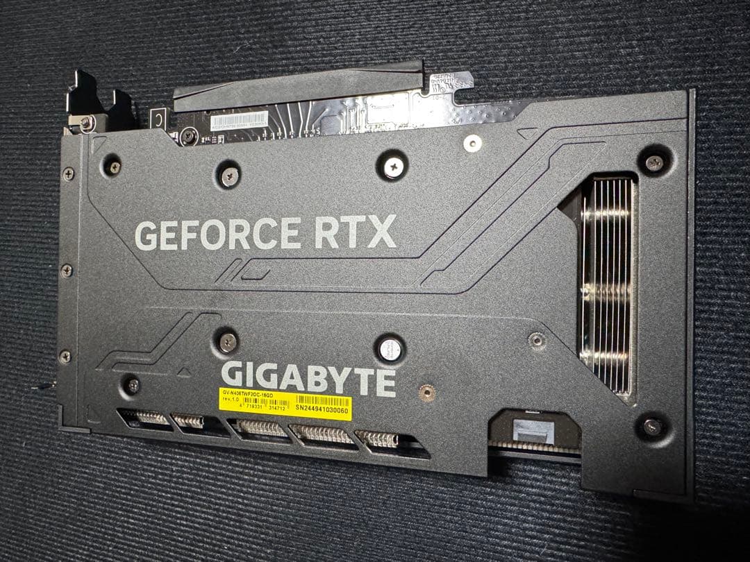 Y*様 GIGABYTE GEFORCE RTX 4060ti 16GB
