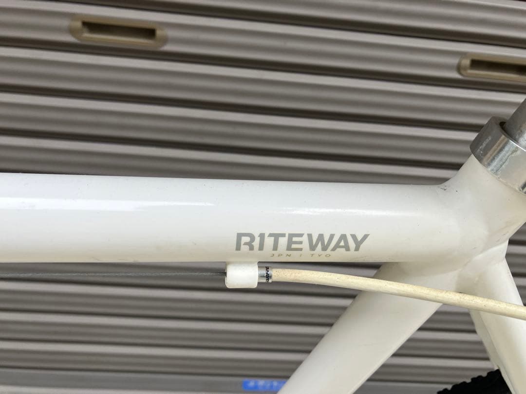 大阪　RITEWAY ロードバイク 白　24インチ