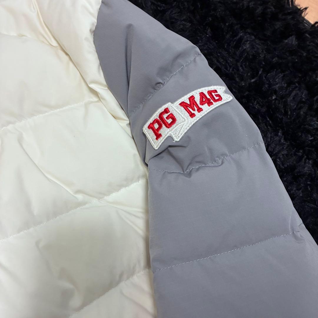 パーリーゲイツ 2way ダウンジャケット ベスト 大きいサイズ XL フード