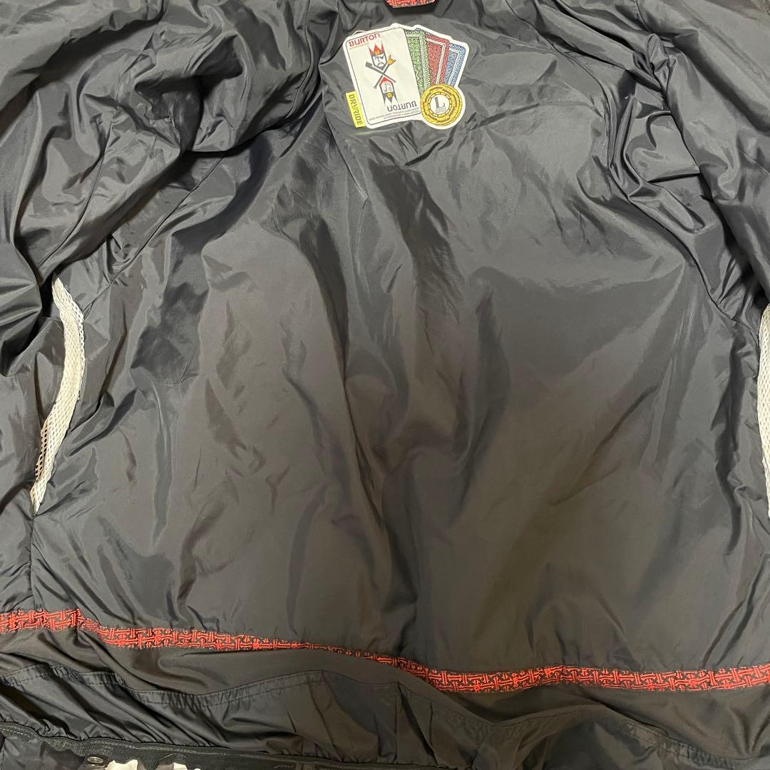 Burtonバートンスキーウェアスノーボードジャケットパーカーフード付チェック柄