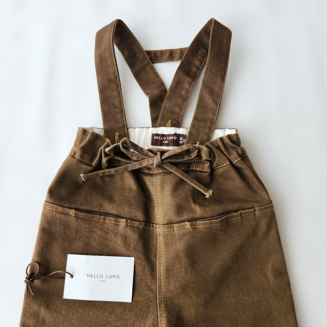 ボトムス hello lupo brown denim pants 18-24m