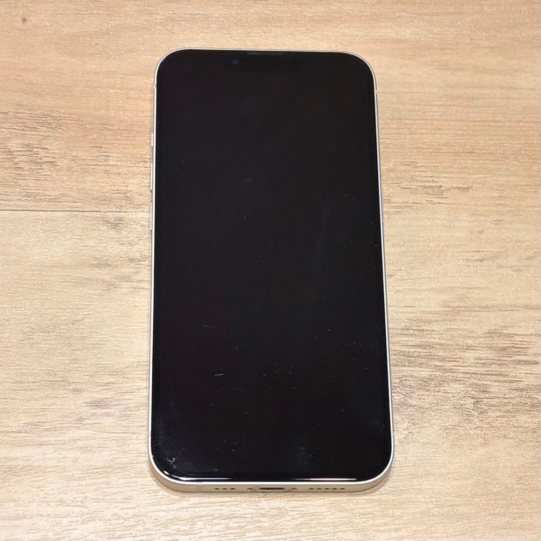 【ジャンク品】Apple iPhone 13 ホワイト 本体