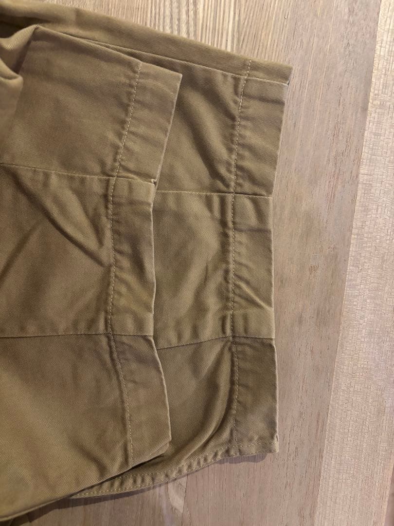 【美品】HARVESTY カーキベージュ サーカスパンツ　ワイドパンツ　サイズ1