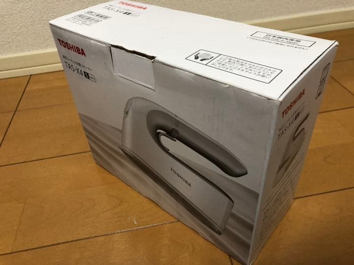 東芝コードレス衣類スチーマー TAS-X4