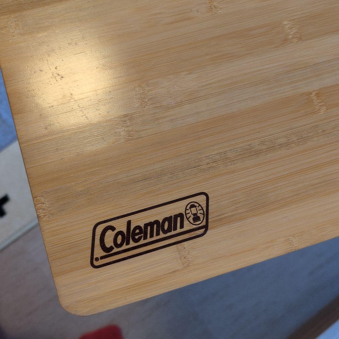 Coleman コールマン　コンフォートマスター　バンブーラウンジテーブル
