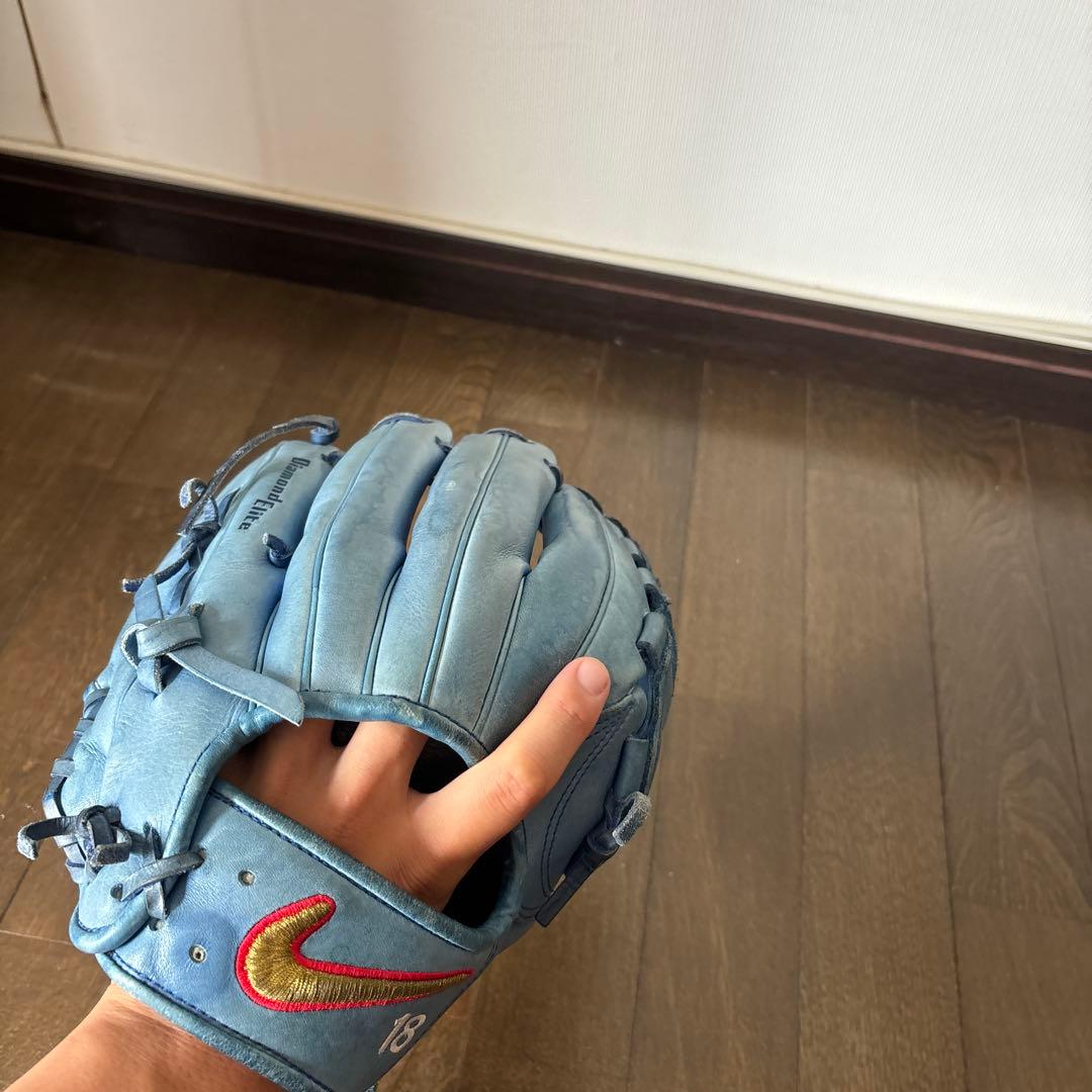 Nike Vapor グローブ 青 18 松坂大輔