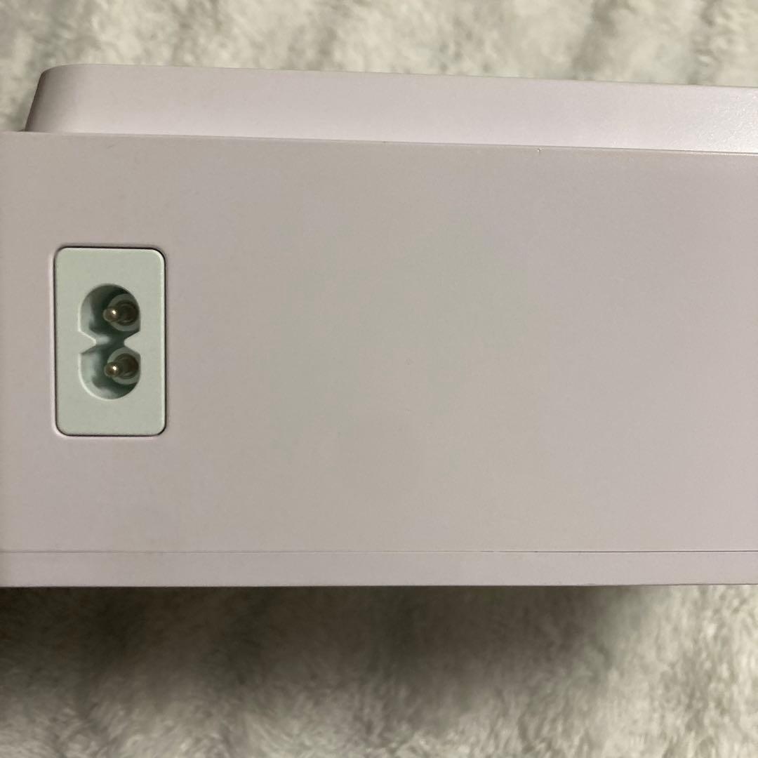 ホワイト プロジェクター 本体 電源ケーブル付き