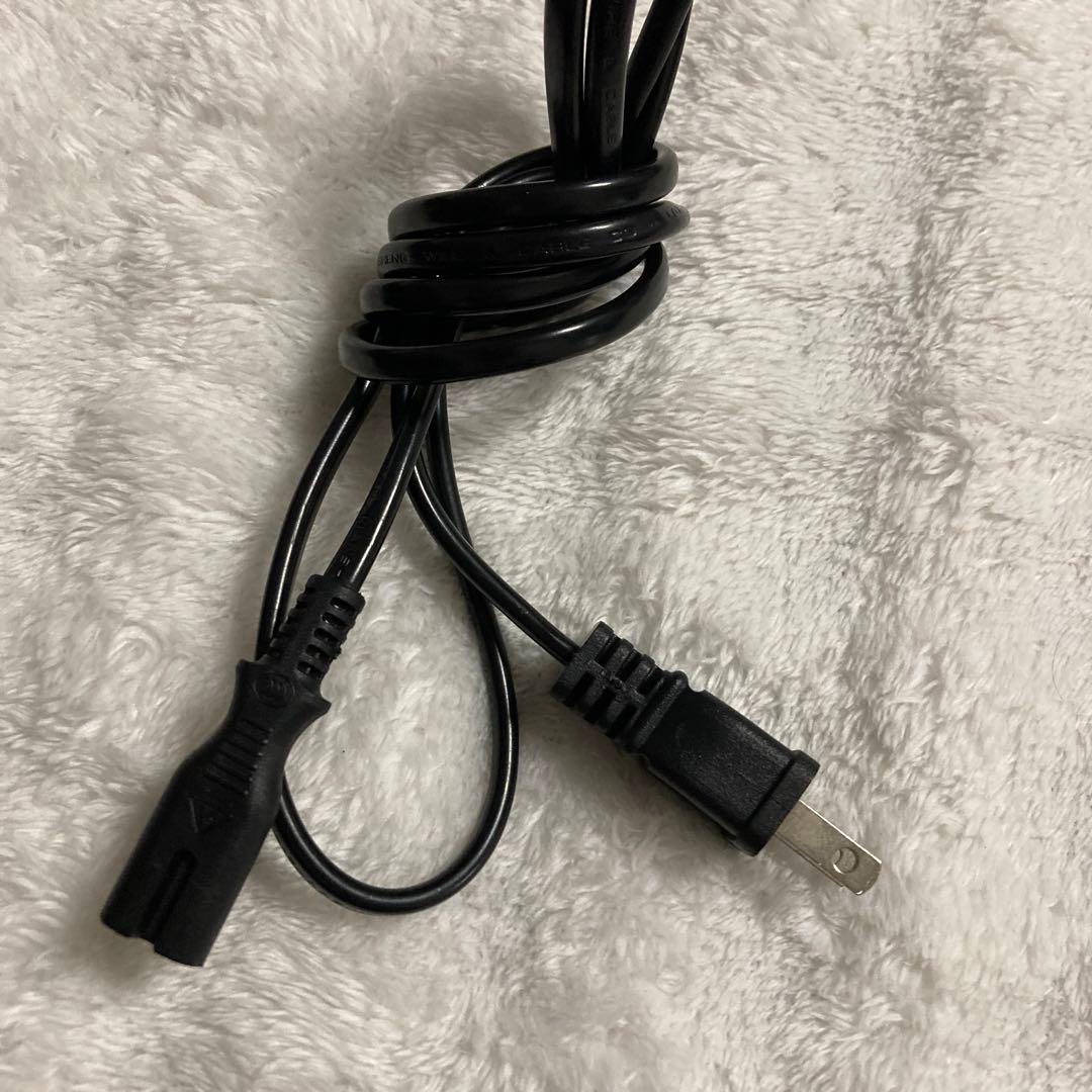 ホワイト プロジェクター 本体 電源ケーブル付き