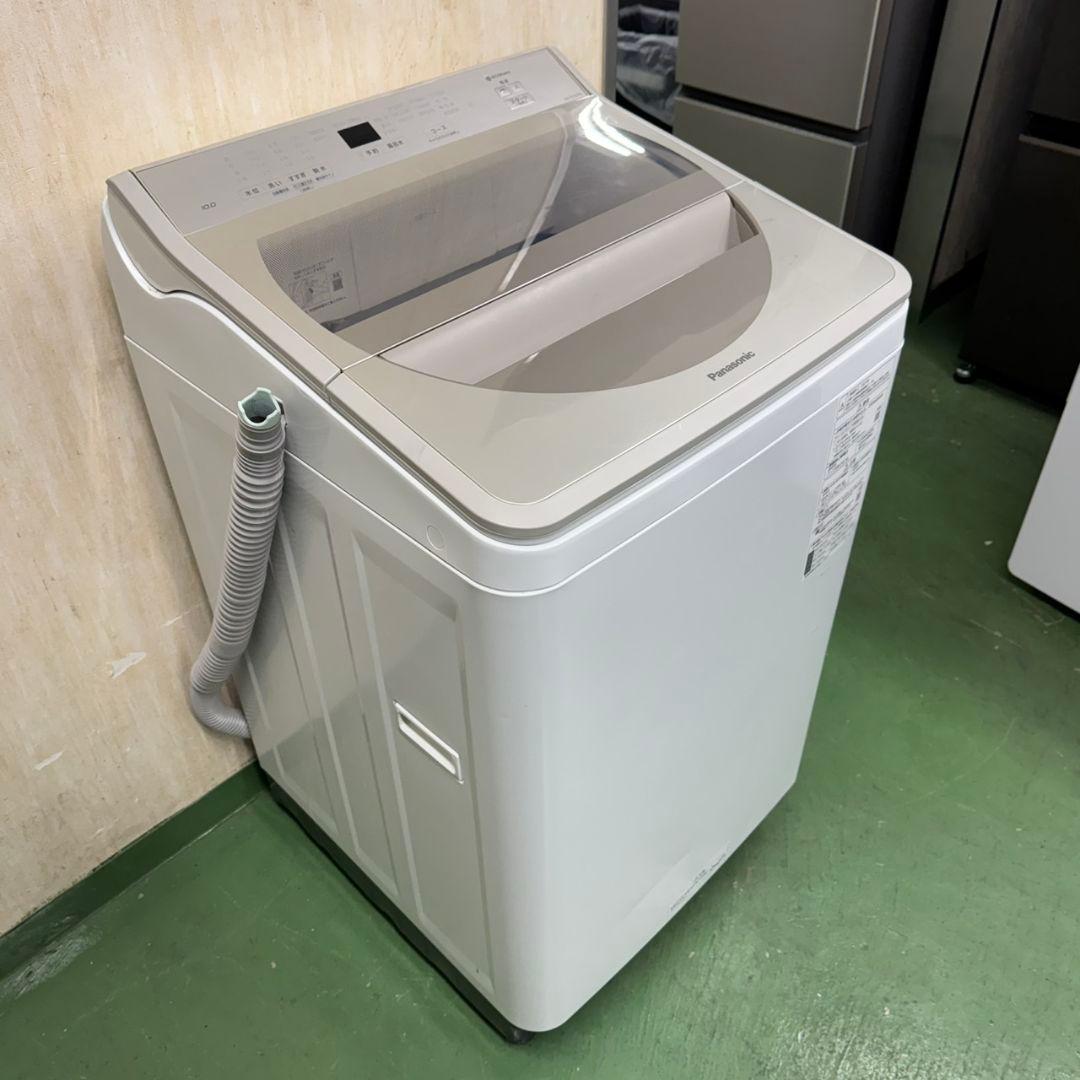 21C7 送料設置無料☆Panasonic　洗濯機　大容量10㌔　冷蔵庫