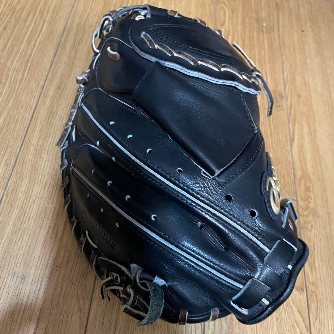 アシックス ゴールドステージ キャッチャーミット　美品やれ無し！