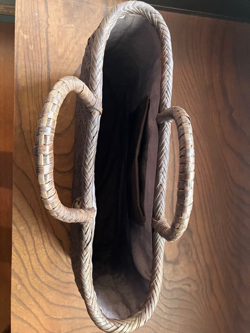 山葡萄　天然素材　かごバッグ　(特大サイズ)