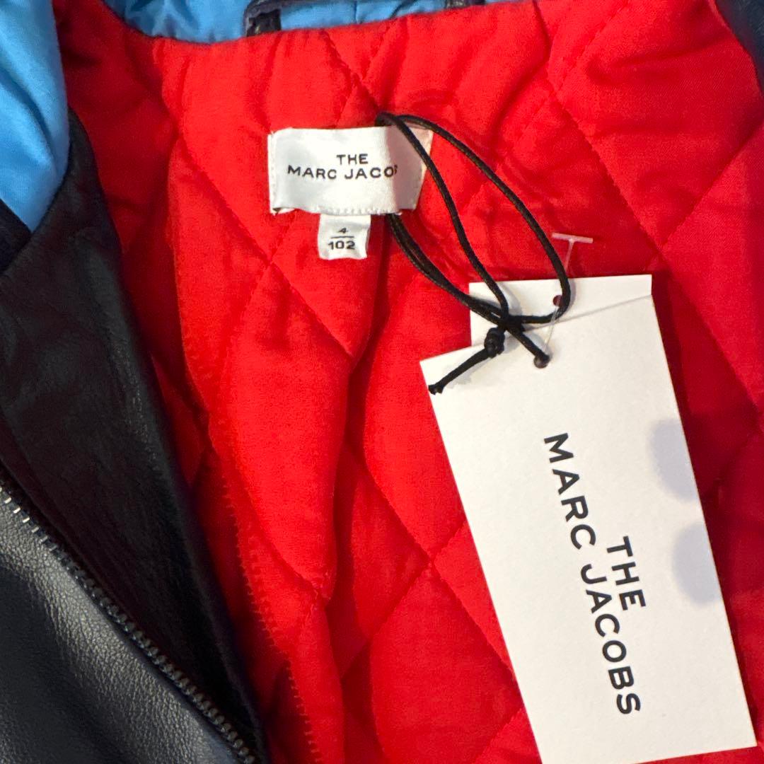 MARC JACOBS フード付き　レザージャケット 100㎝　キッズ　アウター