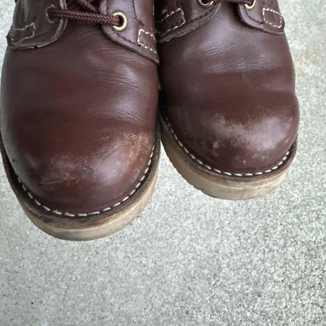 ウエスコ ジョブマスター ワークブーツ 6E 旧ロゴ Wesco ソールカスタム