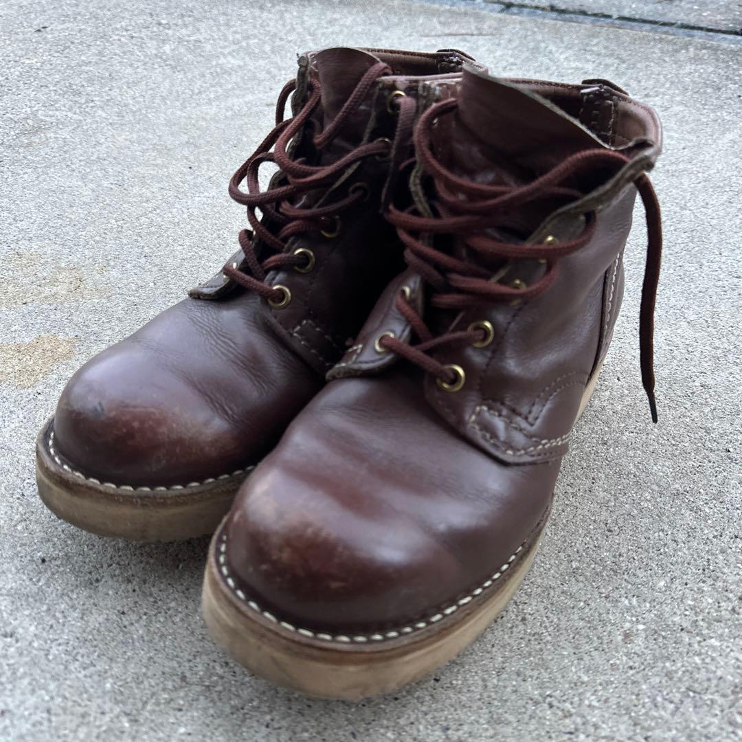 ウエスコ ジョブマスター ワークブーツ 6E 旧ロゴ Wesco ソールカスタム