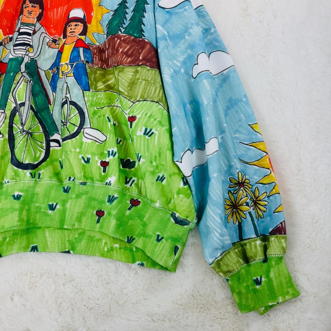 little sunny bite kids sweat top　ロゴ　Mサイズ