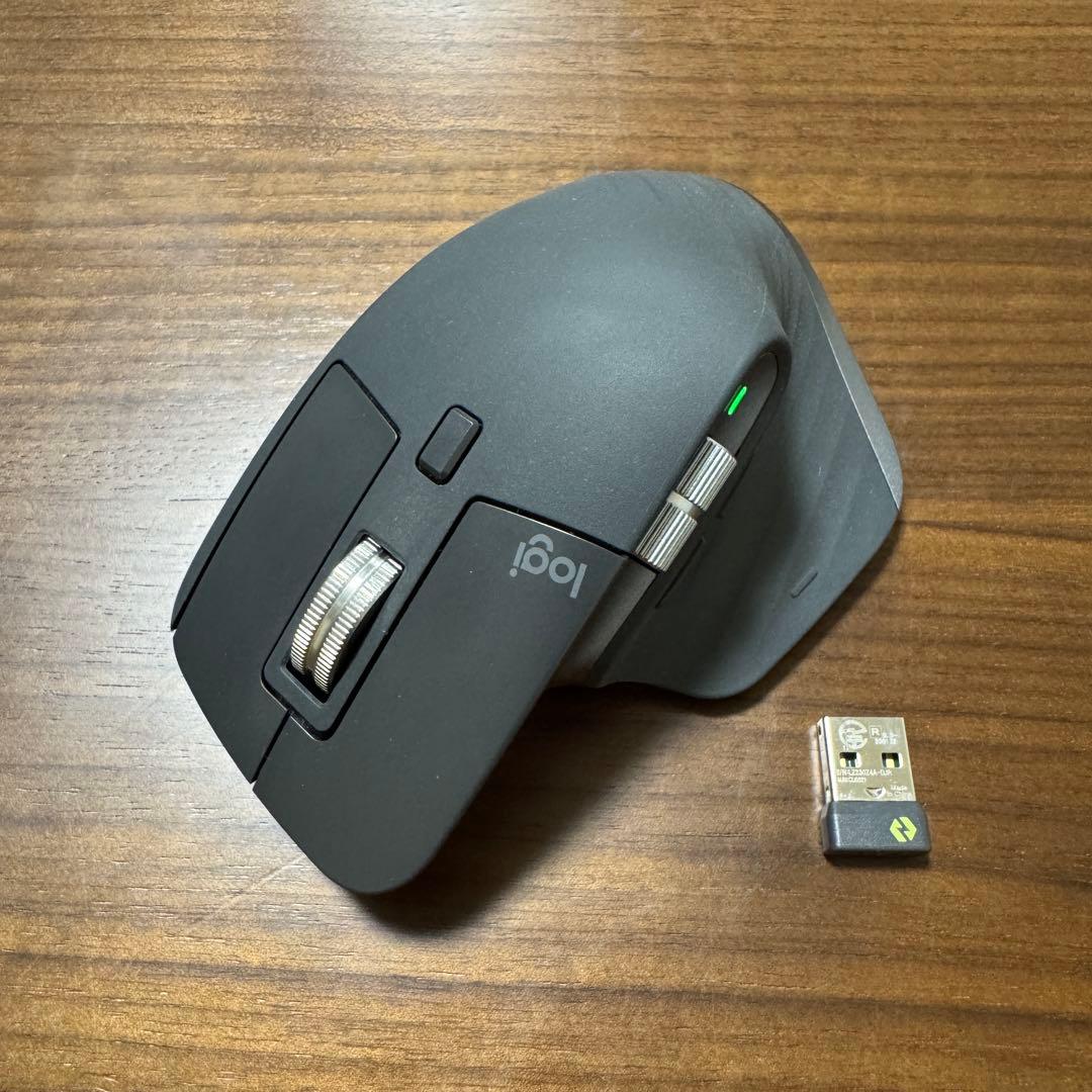 美品 logicool ロジクール MX MASTER 3S ワイヤレスマウス