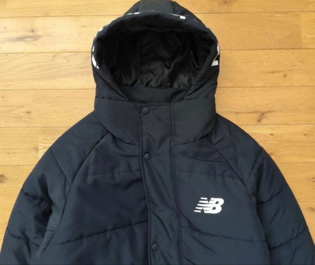 NEW BALANCE ニューバランス ベンチコート 黒 M 防寒