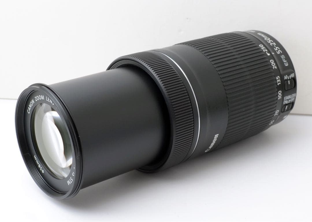 超美品！Canon EF-S 55-250mm IS STM★高速AF★付属品多