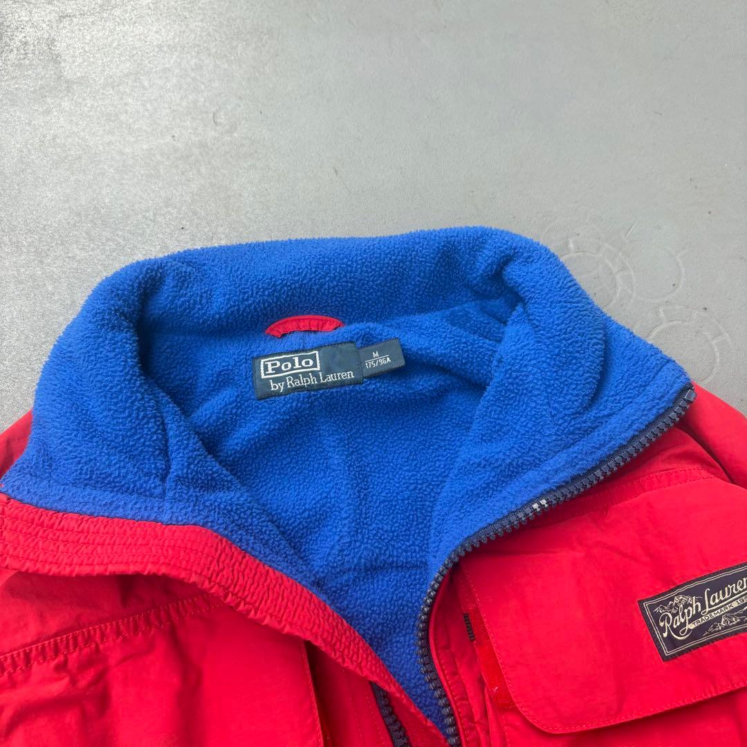 polo by Ralph Lauren 裏フリース　ナイロンジャケット 名作